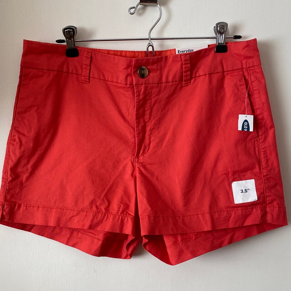 NWT Old Navy Vibrant Coral Women's Shorts